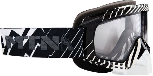 Fxr mission snowmobile ski goggles with clear lens-  black/white- one size -new