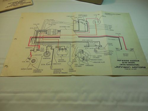 1969 johnson 33hp outboard wiring diagram vintage motor js-4334