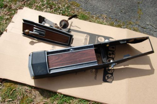 1968-70 mopar dodge plymouth charger roadrunner console black auto