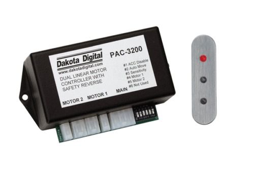 Dakota digital dual linear actuator controller for trunk lids toppers pac-3200