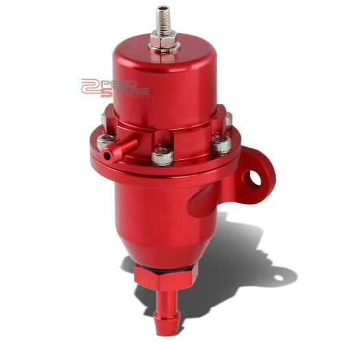 For honda acura dohc b16 b18 f20/22 h23 aluminum fuel pressure regulator kit red