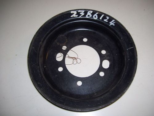 Nos 1974-75 chevy crank pulley - 2386124 - ch161