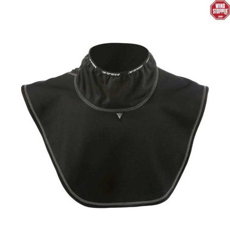 New dainese sauzer 07 ws adult windstopper fabric chest/neck, black, one size