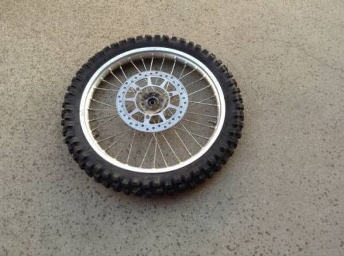 Yamaha yz 85 yz 80 complete front wheel 93-07