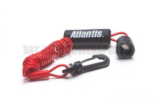 New sea doo brp dess key switch floating lanyard tether red rfi di 4-tec all