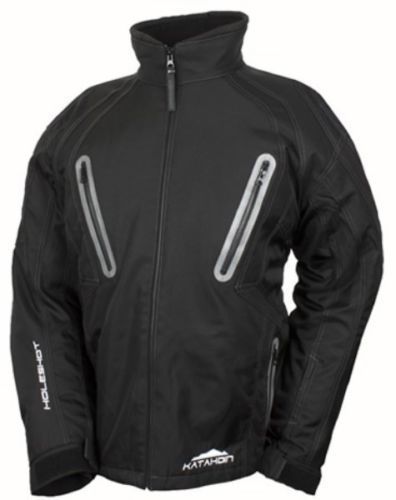 Katahdin mens holeshot snow jacket black size 2xl