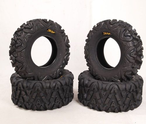 New promotion!set of 4 new atv tires at 25x8-12 front &amp; 25x10-12 rear /6pr