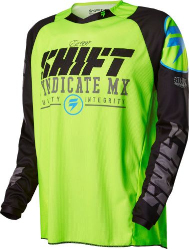 Shift mx racing adult 2016 strike jersey motocross atv off road mtb shirt men&#039;s
