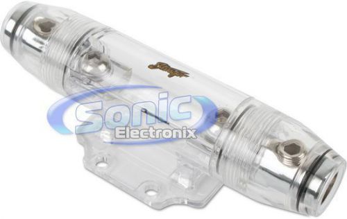 Stinger spd5203 shockrome plated pro series 1/0/4 gauge inline anl fuse holder