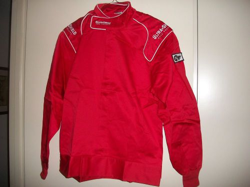 New ultrashield fire jacket xl x-large imca sfi race racing proban blue firesuit