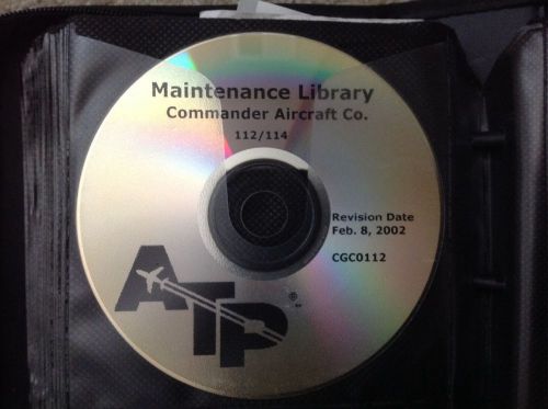 Commander aircraft 112/114 maintenance library cd