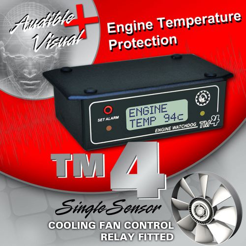 Engine watchdog tm4 with cooling fan relay fitted - suits all car makes &amp; model