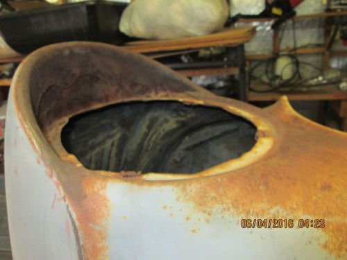 1955 chevrolet belair right front fender and iner fender clea miner surface rust