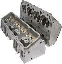 Custom sbc aluminum cylinder heads (choose combustion chamber and intake size)