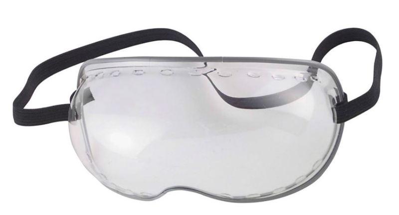 New vintage paulson bubble goggles clear /gray edge one size honda harley suzuki