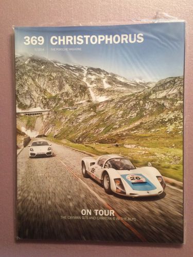 Porsche 369 christophorus magazine **rare + unopened** free usps delivry confirm