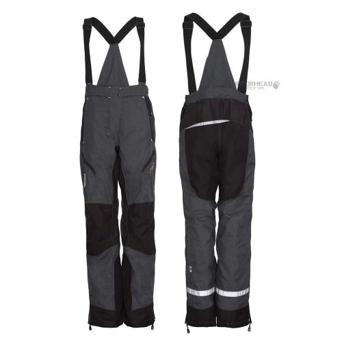 Snowmobile ckx exalt pants dark grey women large adult winter snow bibs