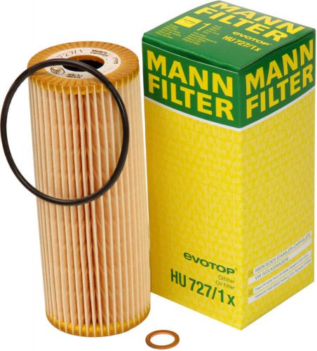 Mann-filter hu727/1x fits mercedes w124 w129 w140 w203 300te c36 amg oil filter