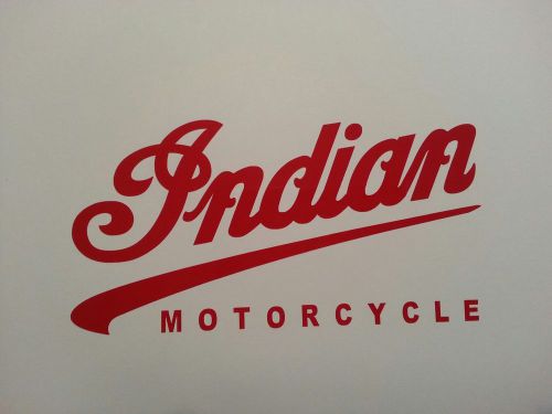 Indian motorcycle decal ** harley ** bsa ** bmw ** triumph ** norton
