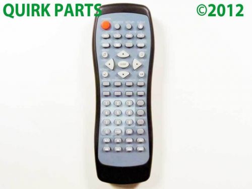 2003-2015 gm vehicles rear seat entertainment system remote control oem new
