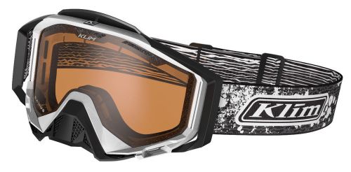 Klim radius pro goggle phantom orange tint lens snowmobile snowboard snox ski