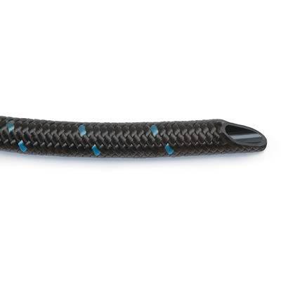 Russell hose pro-classic braided nylon black w/ blue tracer -6 an 20 ft. len ea