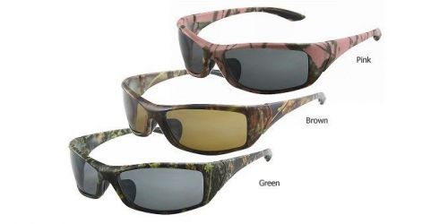Camouflage camo shades in hunter brown tree color   men or women hunt fish