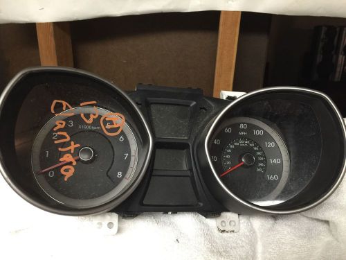 Hyun elantra 11-13 speedometer instrument cluster panel gauges