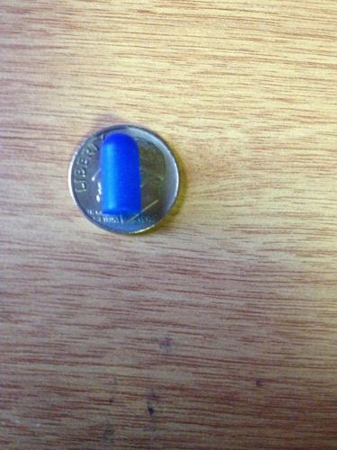 Blue 4mm - 4.7mm gm gmc pontiac buick chevy cluster bulb caps covers (10 qty)