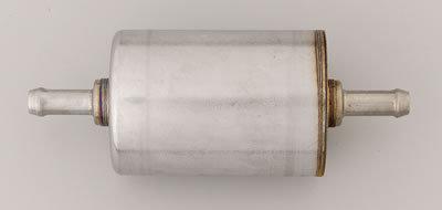 Holley pro-jection fuel filter 3/8 in. barb inlet / 3/8 in. barb outlet 562-1