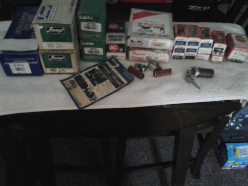 Lot of brake pad sets, condensers, &amp; misc. raybestos, ac delco, niehoff, &amp; more