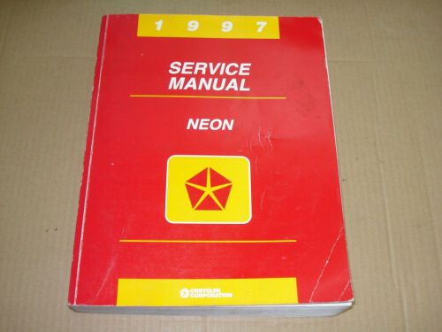 1997 dodge neon service manual