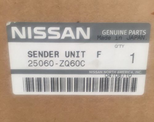 Genuine nissan fuel sender titan/armada and fuel tank o - ring.