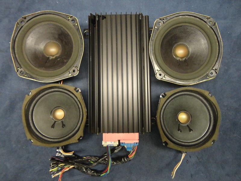 Bose 6-piece car sound system "powered" speakers nissan infiniti audi mazda gmc