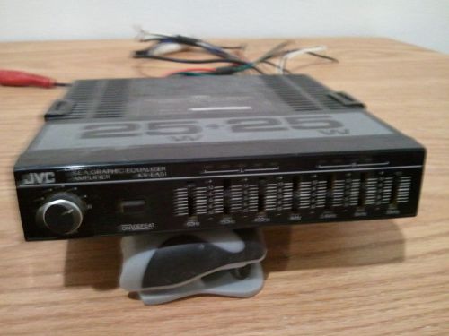 Vintage old school jvc  ks-ea51 car stereo equalizer amplifier 25 + 25 watts