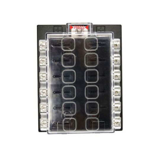 Jz5501 jiazhan car 12 way air condition fuse box 12 road auto circuit protect fu