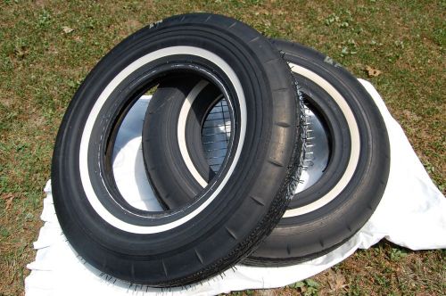 Vintage hot rod rat rod tires tall skinny front 15&#039;&#039; size