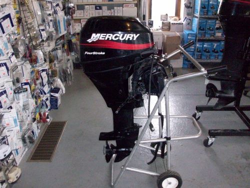 2002 15 hp mercury 4-stroke long shaft remote  with controls