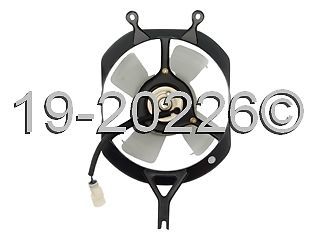 Brand new radiator or condenser cooling fan assembly fits honda accord