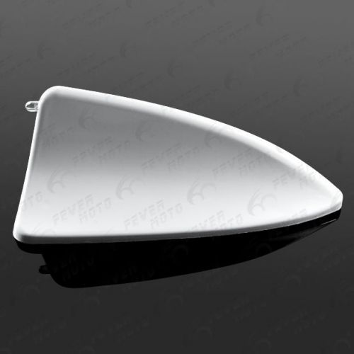 White dummy aerial antenna roof top for shark fin mount kit for toyota camry fm