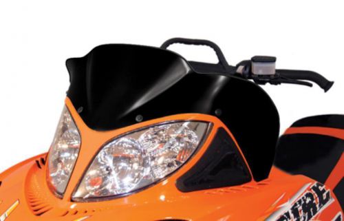 Powermadd - 12810 - cobra windshield, 14in. - black