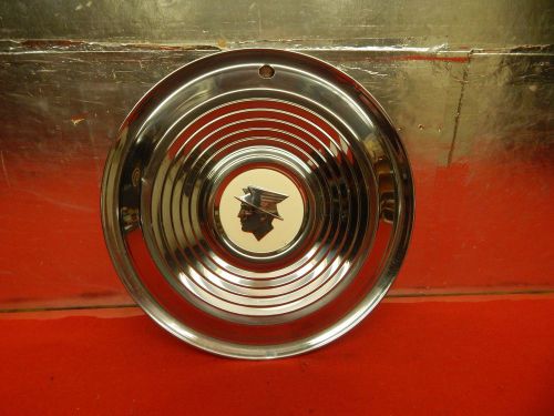 Used 56 ford mercury mercury head 15&#034; wheelcover white paint