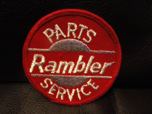 Rambler parts service patch - vintage - new - original - auto