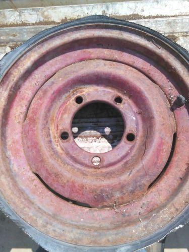 15&#034; jeep wheel willys 1954 1953 1955 military oz u.s. mail cj5 cj3b 38 38a1 1956