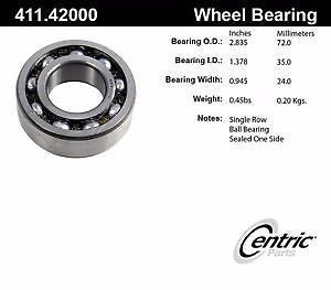 Brand new 411.42000 centric axle shaft bearing assembly rear