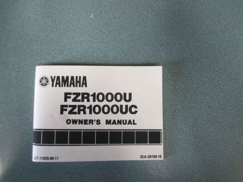 Yamaha fzr1000u fzr1000uc owners manual 3ca-28199-10-00