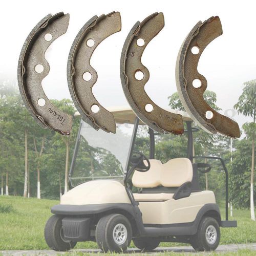 4 pcs club car golf cart brake shoes for 1995 + up ds &amp; precedent gas &amp; electric