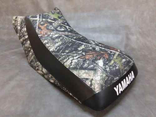Yamaha timberwolf 250 seat cover  in 2-tone conceal &amp; black or 25 colors    (st)