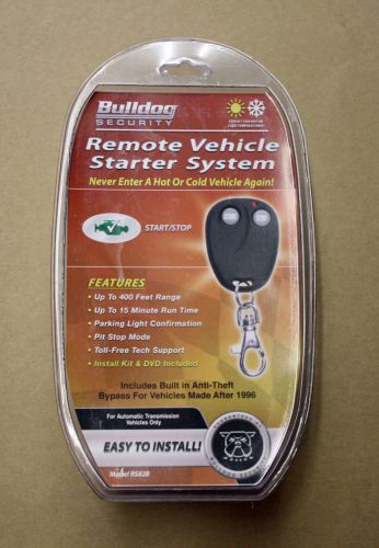New bulldog security remote vehicle system ~ rs82b ~ new in box