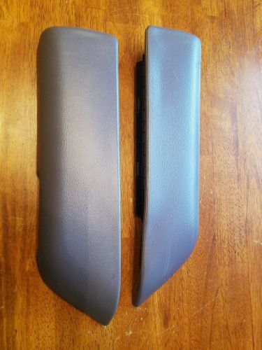 1992-1996 ford bronco rear arm rests console lid cover oem opal grey lh rh